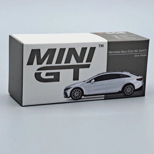 Mercedes EQS 580 4Matic 1:64 Mini GT 508 fém modell autó