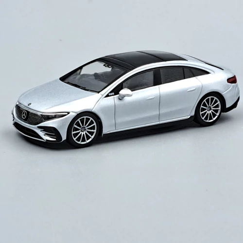 Mercedes-Benz EQS 580 1:64 Mini GT 508 fém autó modell
