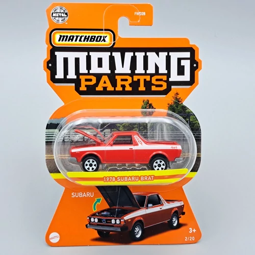 Subaru Brat 1978 1:64 Moving Parts matchbox kisautó