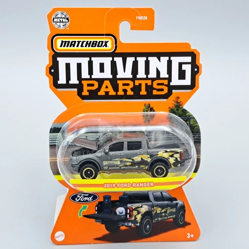 Ford Ranger 2019 1:64 MB Moving Parts matchbox kisautó