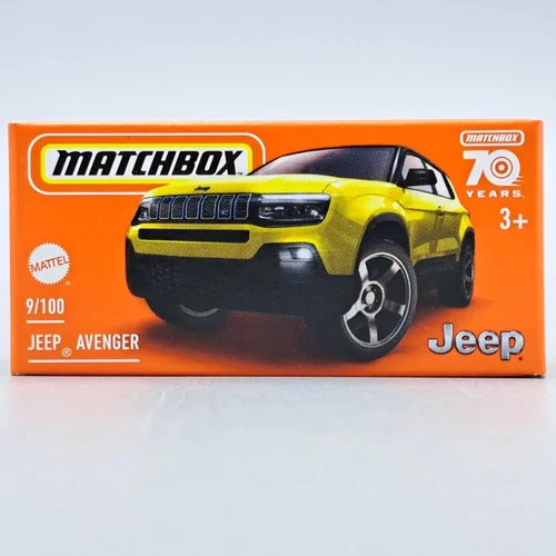 Jeep Avenger Matchbox 1:64 fém modell autó