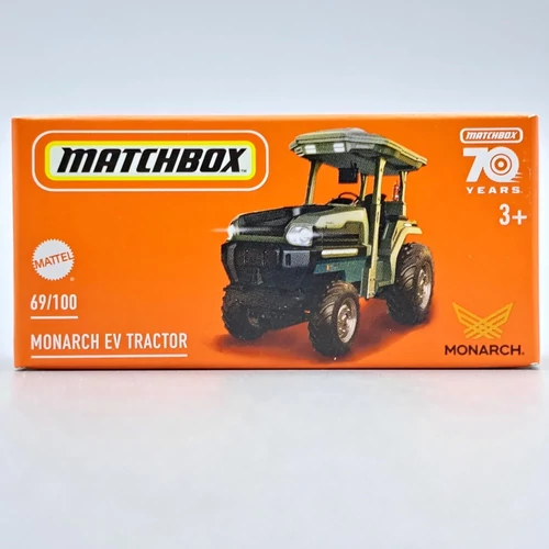 Monarch EV Tractor 1:64 Matchbox fém kisautó