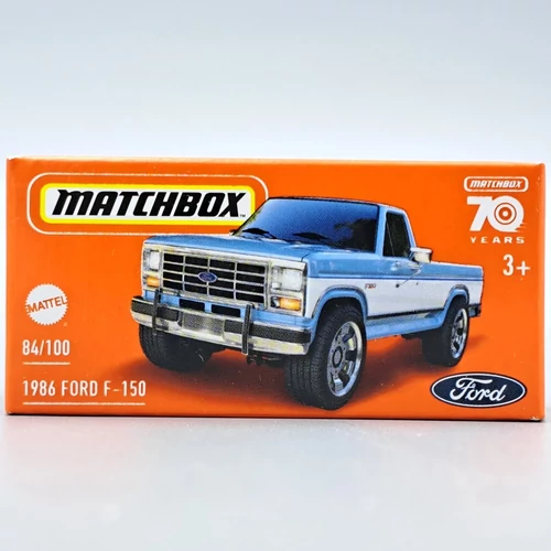 Ford F-150 1986 1:64 Matchbox fém modell autó