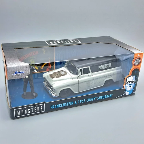 Chevrolet Suburban Frankenstein 1:24 fém autómodell