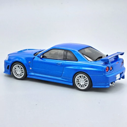 Nissan Skyline GT-R R34 1:43 Halálos iramban fém autó modell