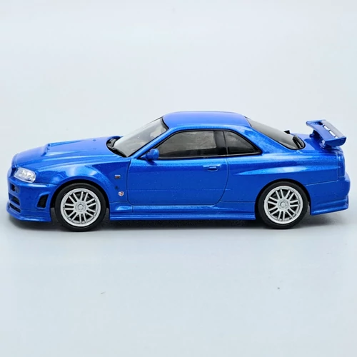 Nissan Skyline GT-R R34 1:43 Halálos iramban fém autó modell