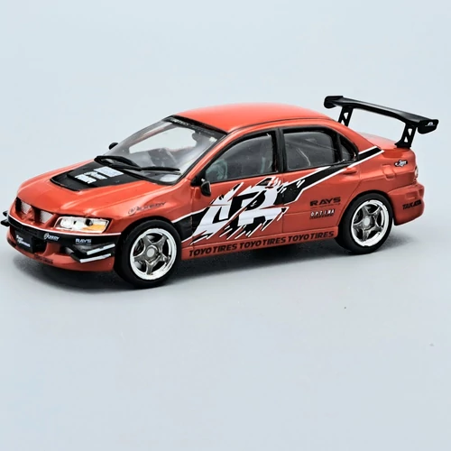 Mitsubishi Lancer 1:43 Halálos iramban piros fém makett autó