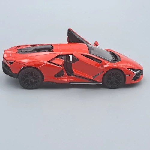Lamborghini Revuelto Kinsmart fém autó modell