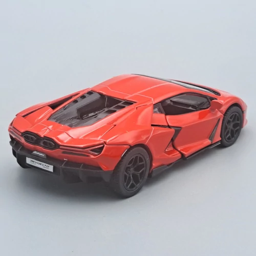 Lamborghini Revuelto Kinsmart fém autó modell