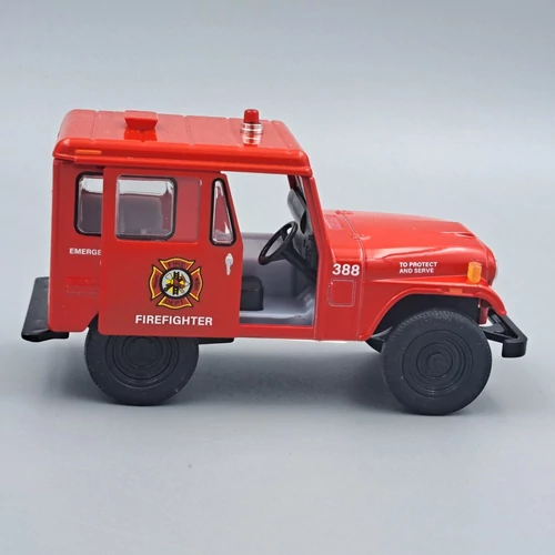 Jeep DJ-5B 1971 Tűzoltó Kinsmart modell autó