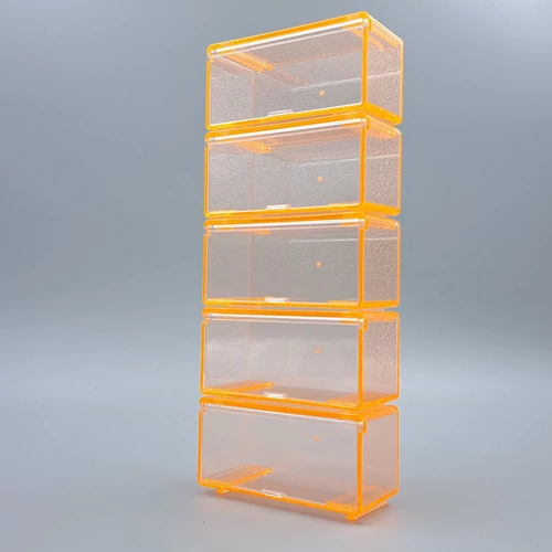 Vitrin 5db 1:64-es modellekhez sárga 