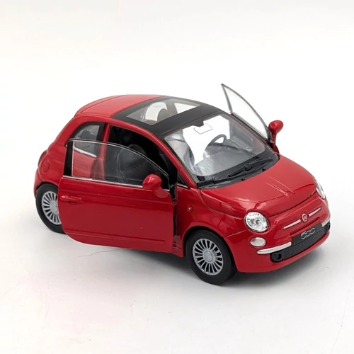 Fiat 500 (2007) piros