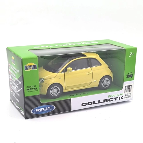 Fiat 500 (2007) Sárga