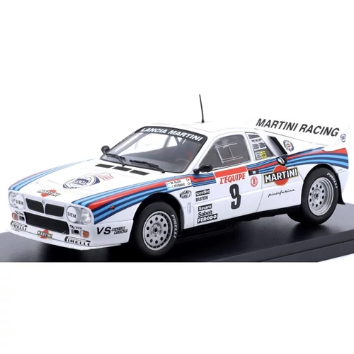 Lancia Rally #9 Alén-Kivimaki 1983 1:24 Atlas modellautó