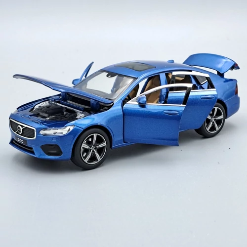 Volvo S90 1:32 kék Tayumo fém autó modell