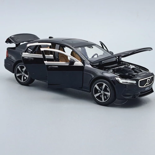 Volvo S90 1:32 Tayumo fekete modell autó