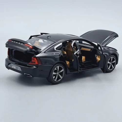 Volvo S90 1:32 Tayumo fekete modell autó