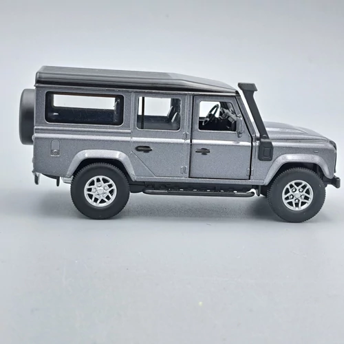 Land rover defender 110 1:36 szürke fém modellautó