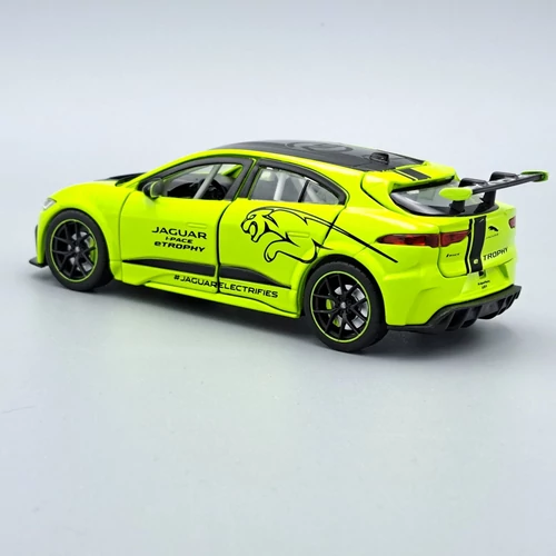 Jaguar I-pace E-Trophy 1:32 Tayumo zöld fémautó