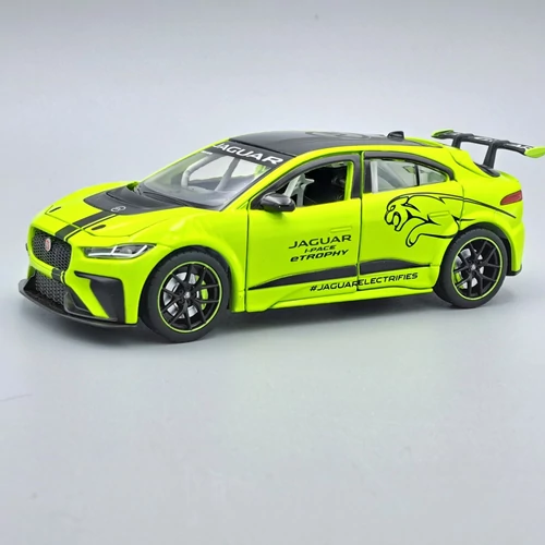 Jaguar I-pace E-Trophy 1:32 Tayumo zöld fémautó