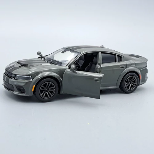 Dodge Charger 1:36 szürke Tayumo fém autó modell