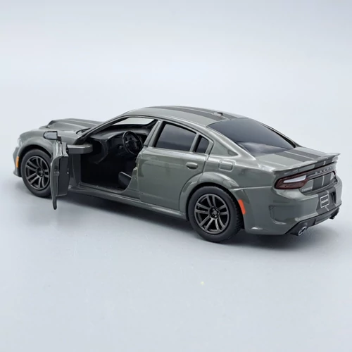 Dodge Charger 1:36 szürke Tayumo fém autó modell