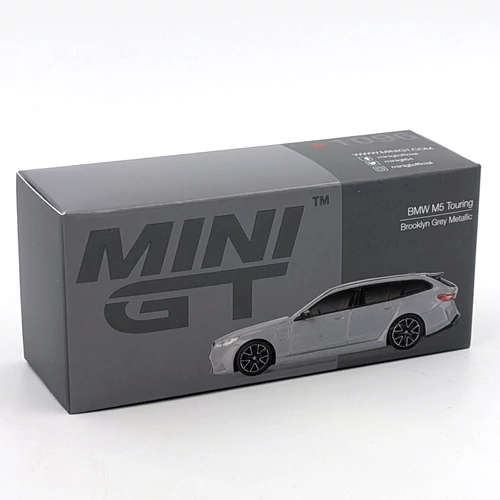 BMW M5 Touring 1:64 szürke Mini GT 1096