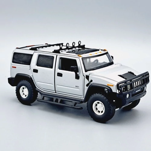 Hummer H2 SUV 1:32 Tayumo szürke fém autó modell