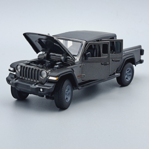 Jeep Gladitor 1:32 Tayumo Szürke modell autó