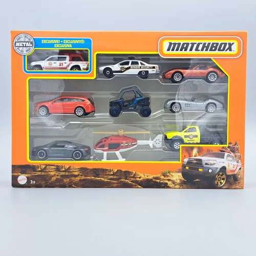 Matchbox autóválogatás 9 db-os 1:64