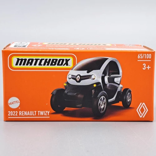 Renault Twizy 2022 1:64 Matchbox fehér fém kisautó