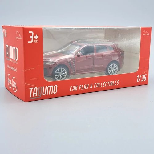 Jaguar F-Pace 1:36 Tayumo piros fém autó modell