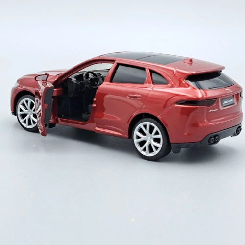 Jaguar F-Pace 1:36 Tayumo piros fém autó modell