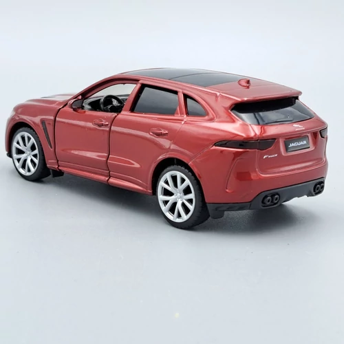 Jaguar F-Pace 1:36 Tayumo piros fém autó modell