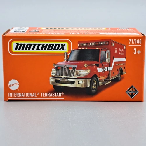 International Terrastar 1:64 Matchbox kisautó