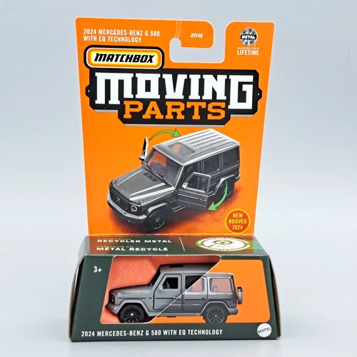 Mercedes G580 2024 1:64 Matchbox moving parts kisautó