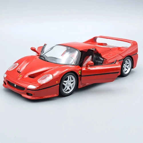 Ferrari F50 1995 1:24 Vitrinben piros Bburago fémautó