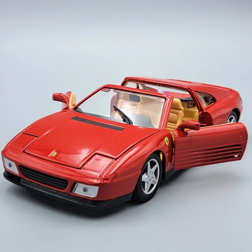 Ferrari 348TS Spider 1989 1:24 Bburago fém autó modell