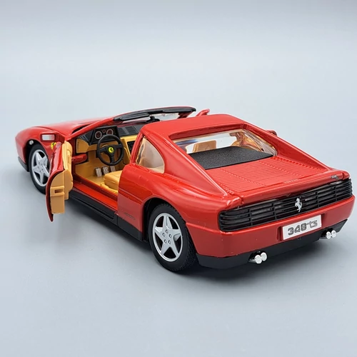 Ferrari 348TS Spider 1989 1:24 Bburago fém autó modell