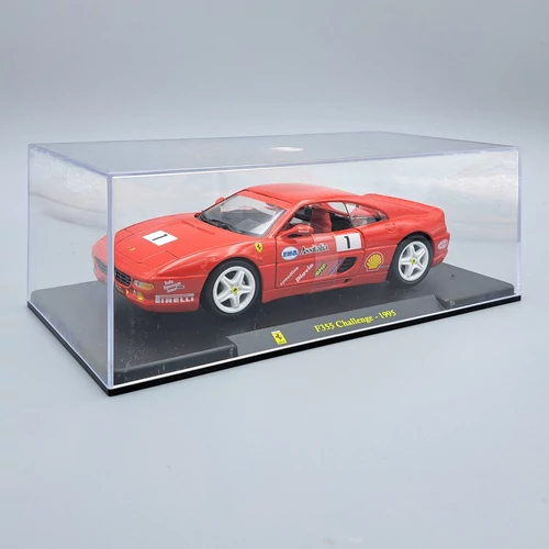 Ferrari F355 Challenge N 1 1995 1:24 fém Burago modellautó