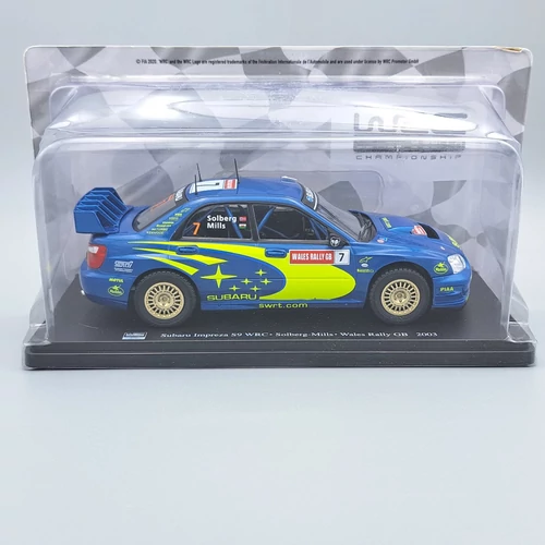 Subaru Impreza S9 WRC GB 2003 #7 1:24 fém modellautó