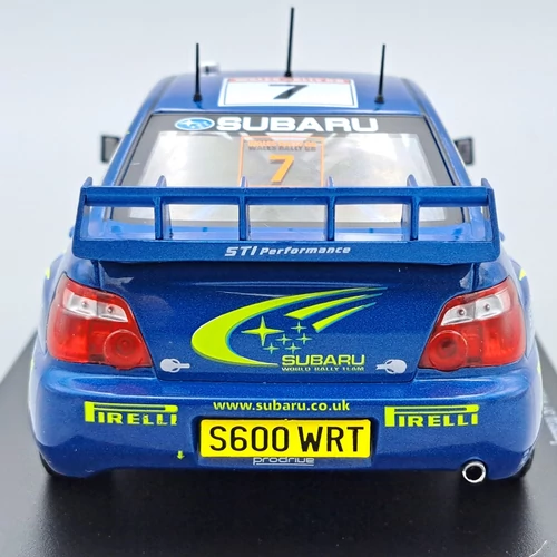 Subaru Impreza S9 WRC GB 2003 #7 1:24 fém modellautó