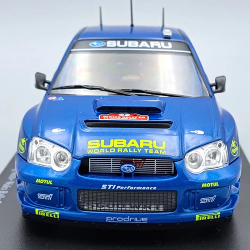 Subaru Impreza S9 WRC GB 2003 #7 1:24 fém modellautó