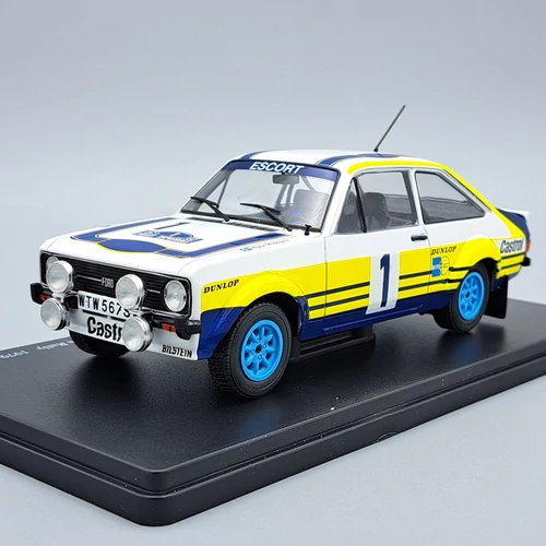 Ford Escort RS1800 #1 Rally 1979 1:24 fém autó modell