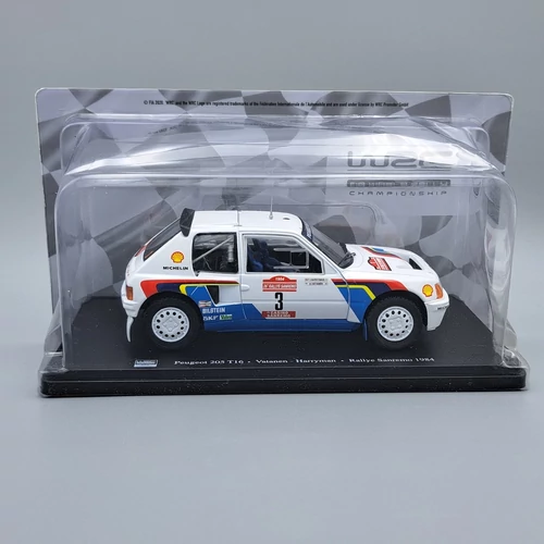 Peugeot 205 T16 #3 Rally 1984 1:24 die cast