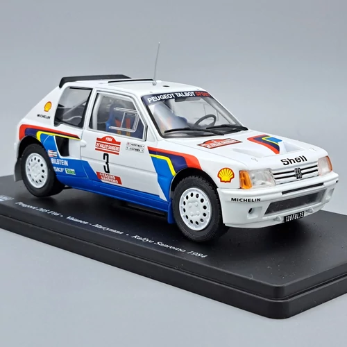 Peugeot 205 T16 #3 Rally 1984 1:24 die cast