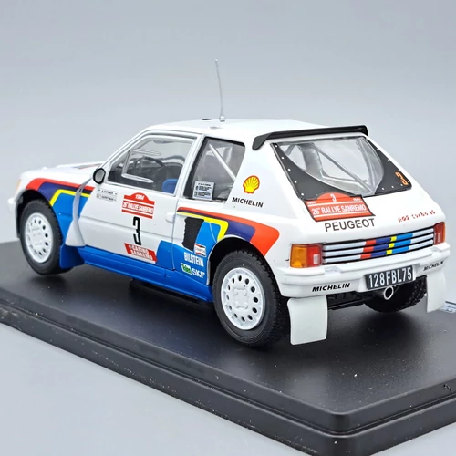 Peugeot 205 T16 #3 Rally 1984 1:24 die cast