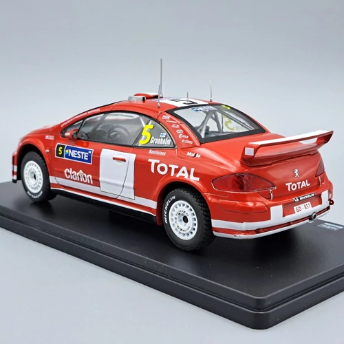 Peugeot 307 WRC #5 Rally 2004 1:24 fém autó modell