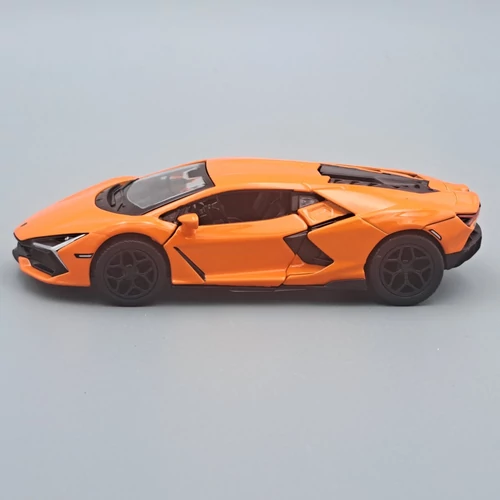 Lamborghini Revuelto Kinsmart narancs Kinsmart fémautó