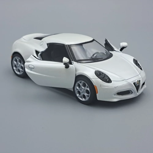 Alfa Romeo 4C 2013 Kinsmart fém modellautó